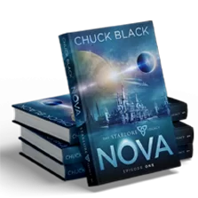 Chuck Black Nova launch in book writer online company
